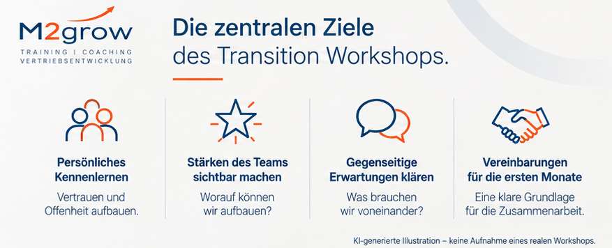 Übergabe Workshop an neue Führungskraft